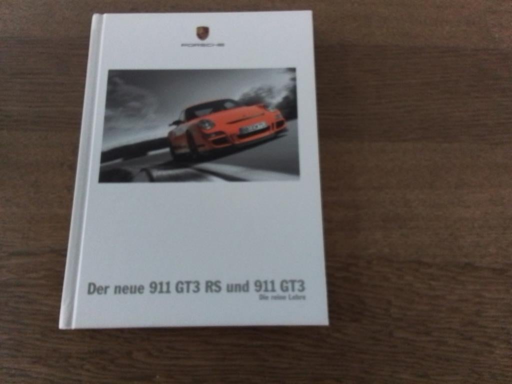 Folder Porsche 911 GT3 RS en GT3 2007, Ophalen of Verzenden, Zo goed als nieuw, Porsche