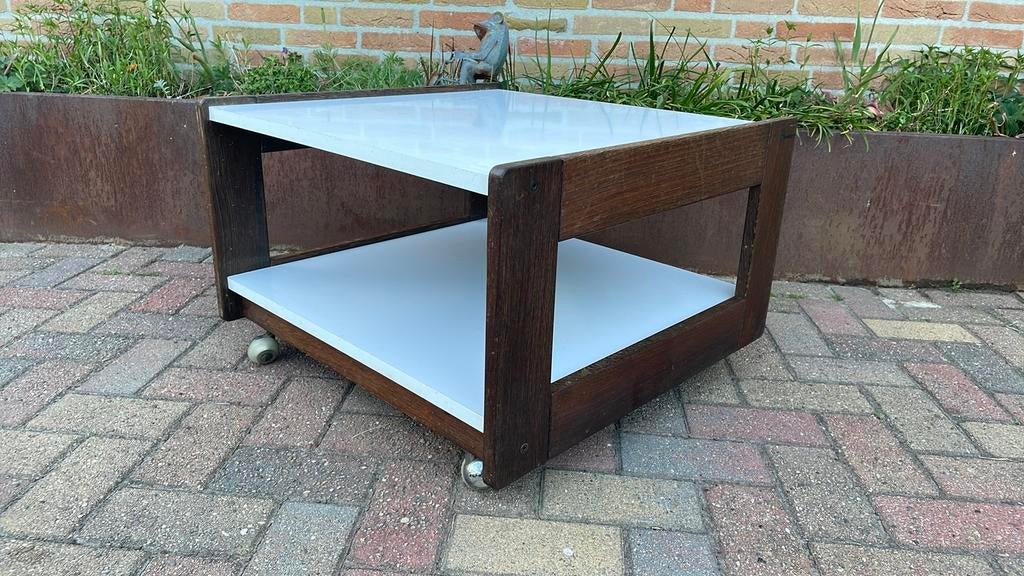 Pastoe,cees Braakman,mid century,vintage salontafel, Huis en Inrichting, Tafels | Salontafels, Ophalen, Gebruikt, 50 tot 100 cm