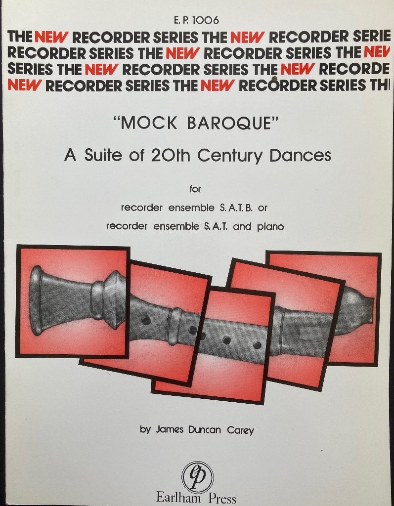 Mock Baroque, A suite of 20th Century Dances, Muziek en Instrumenten, Ophalen of Verzenden, Artiest of Componist, Populair, Piano
