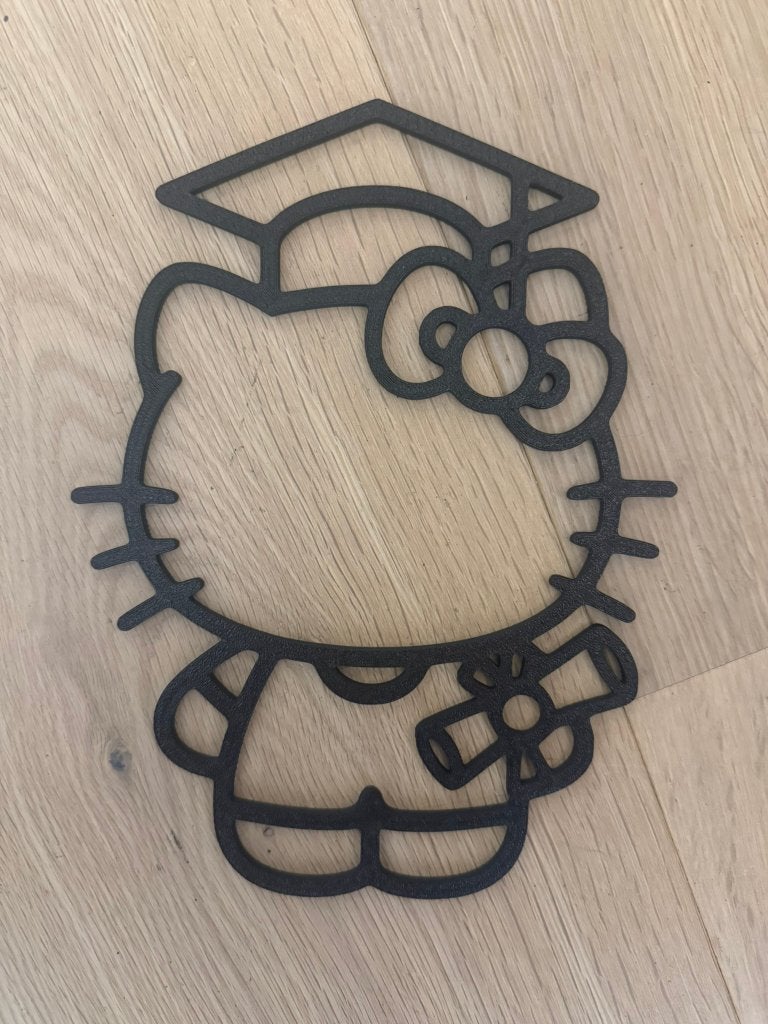 Hello Kitty, Huis en Inrichting, Verzenden, Nieuw, Zwart, Kunststof