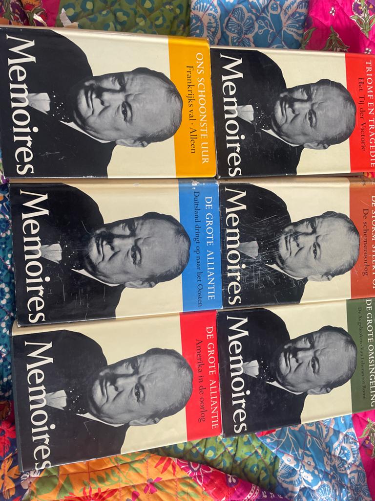 Winston Churchill Memoires - niet Complete Set (10 delen), Boeken, Ophalen of Verzenden, 20e eeuw of later, Gelezen