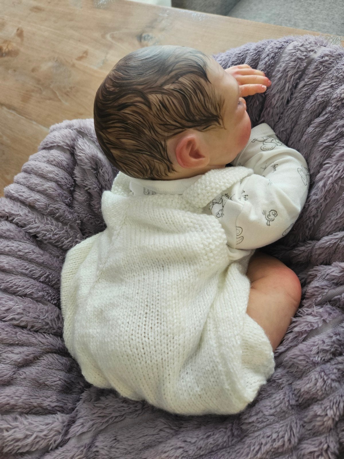 Mooie reborn, Verzamelen, Poppen, Ophalen of Verzenden, Nieuw, Levensecht of Reborn