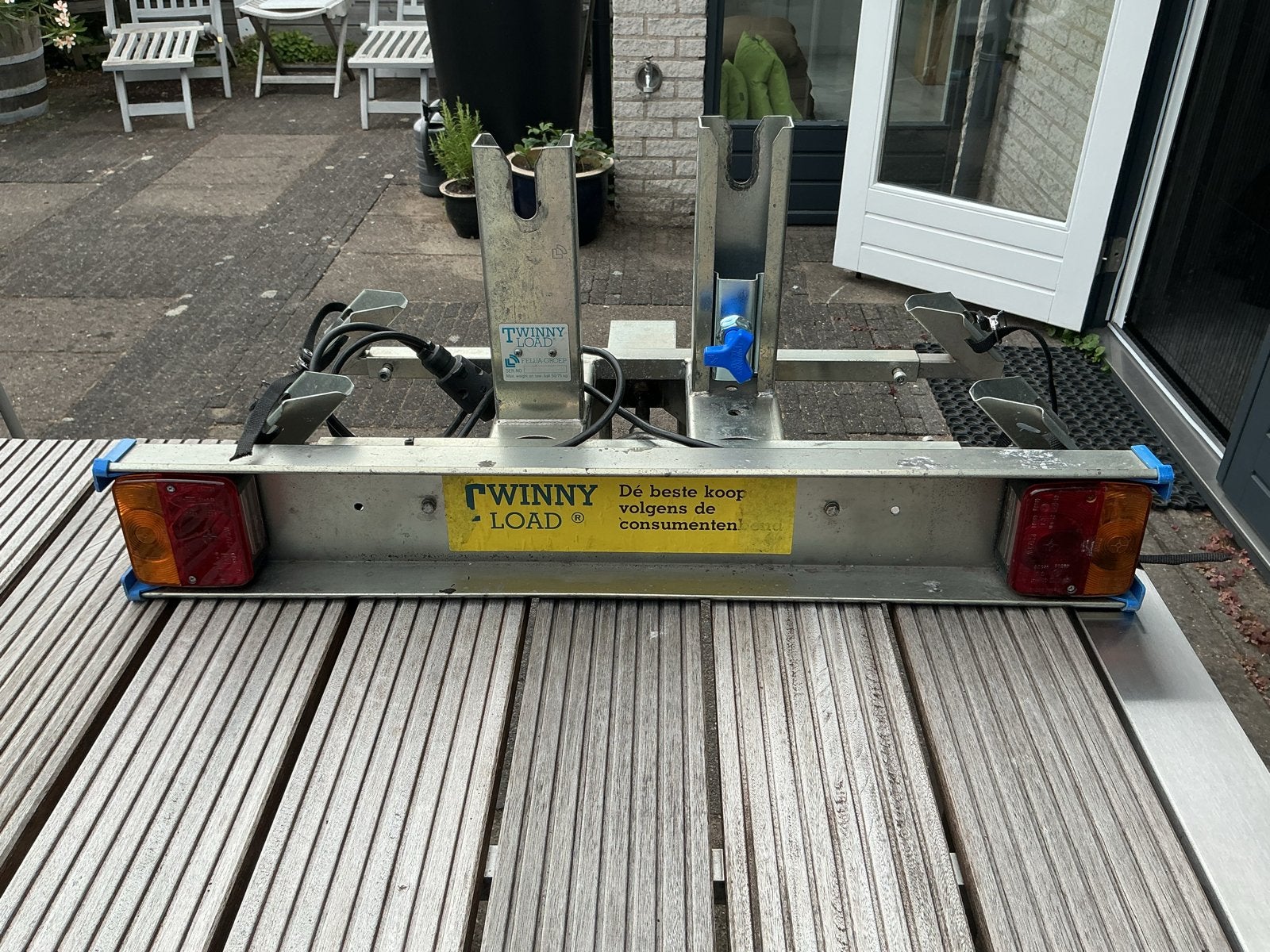 Opruiming - Twinny Load Fietsendrager voor 2 fietsen., Ophalen, 2 fietsen, Gebruikt, Trekhaakdrager