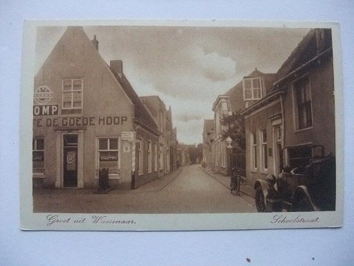 P342 Wassenaar - Schoolstraat, Verzenden, 1920 tot 1940, Ongelopen, Zuid-Holland