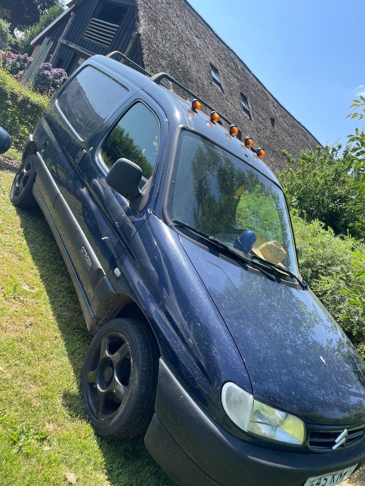 Citroen berlingo voor onderdelen, Auto's, Voorwielaandrijving, Citroën, Blauw, Diesel