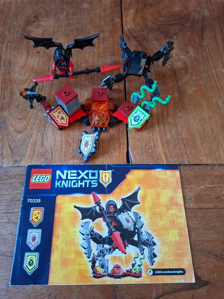 Lego Nexo Knights set 70334 Ultimate Lavaria, Ophalen of Verzenden, Zo goed als nieuw