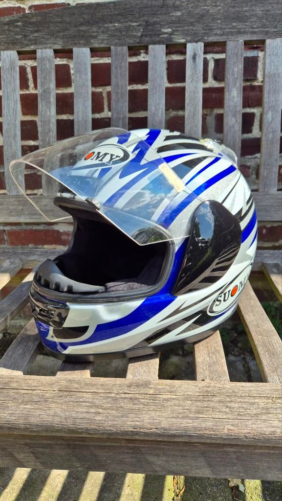 Suomy Motorhelm maat L, Motoren, Kleding | Motorhelmen, Dames, Integraalhelm, L, Tweedehands