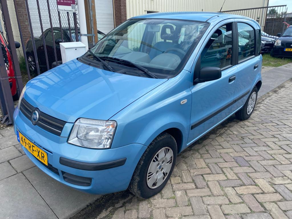 Fiat Panda 1.2 2005 Blauw, Auto's, Voorwielaandrijving, Origineel Nederlands, Bedrijf, Handgeschakeld