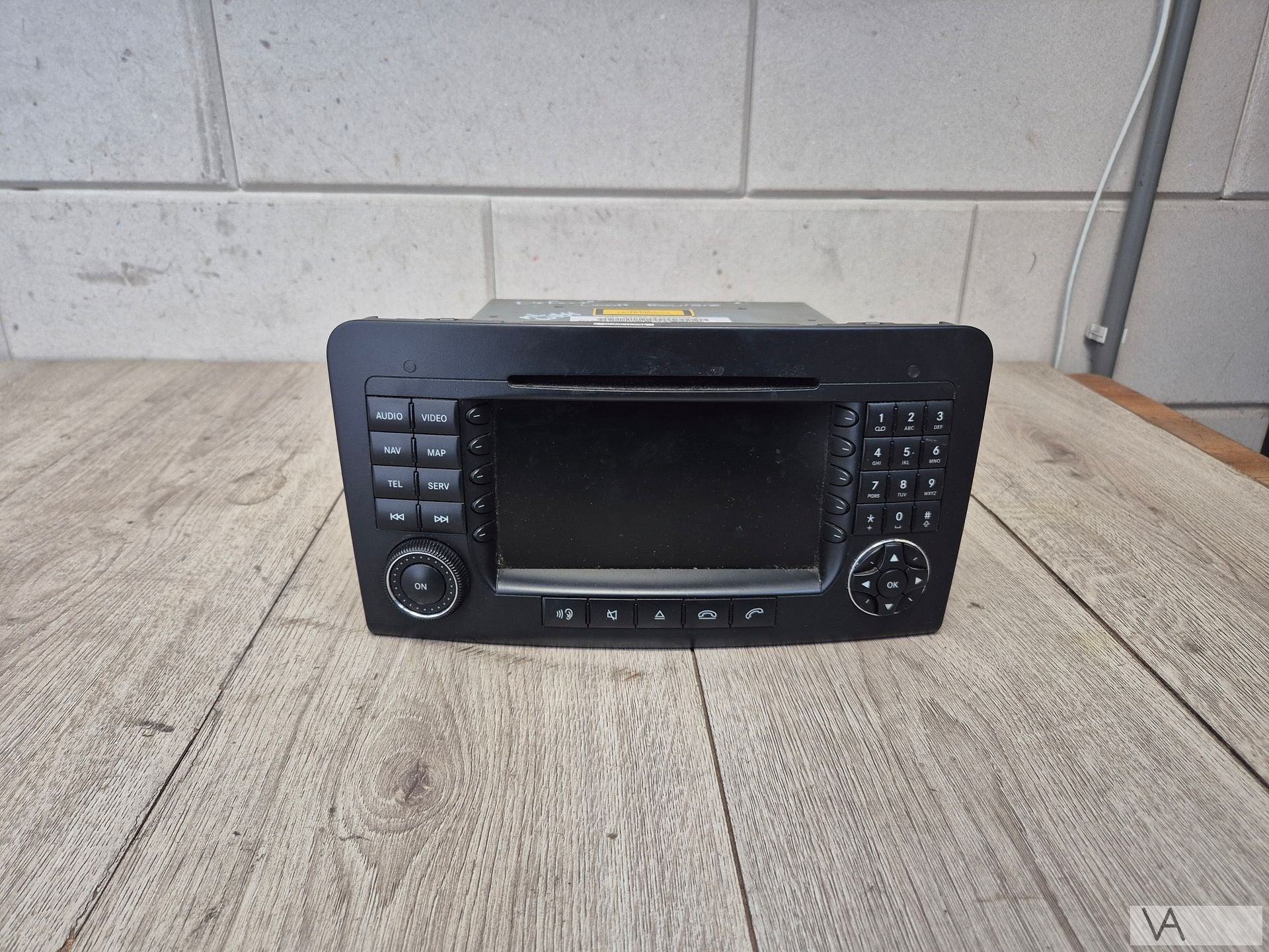 Radio navigatie module scherm van Mercedes ML W164 2005-2013, Auto-onderdelen, Dashboard en Schakelaars, Gebruikt, -, Ophalen of Verzenden