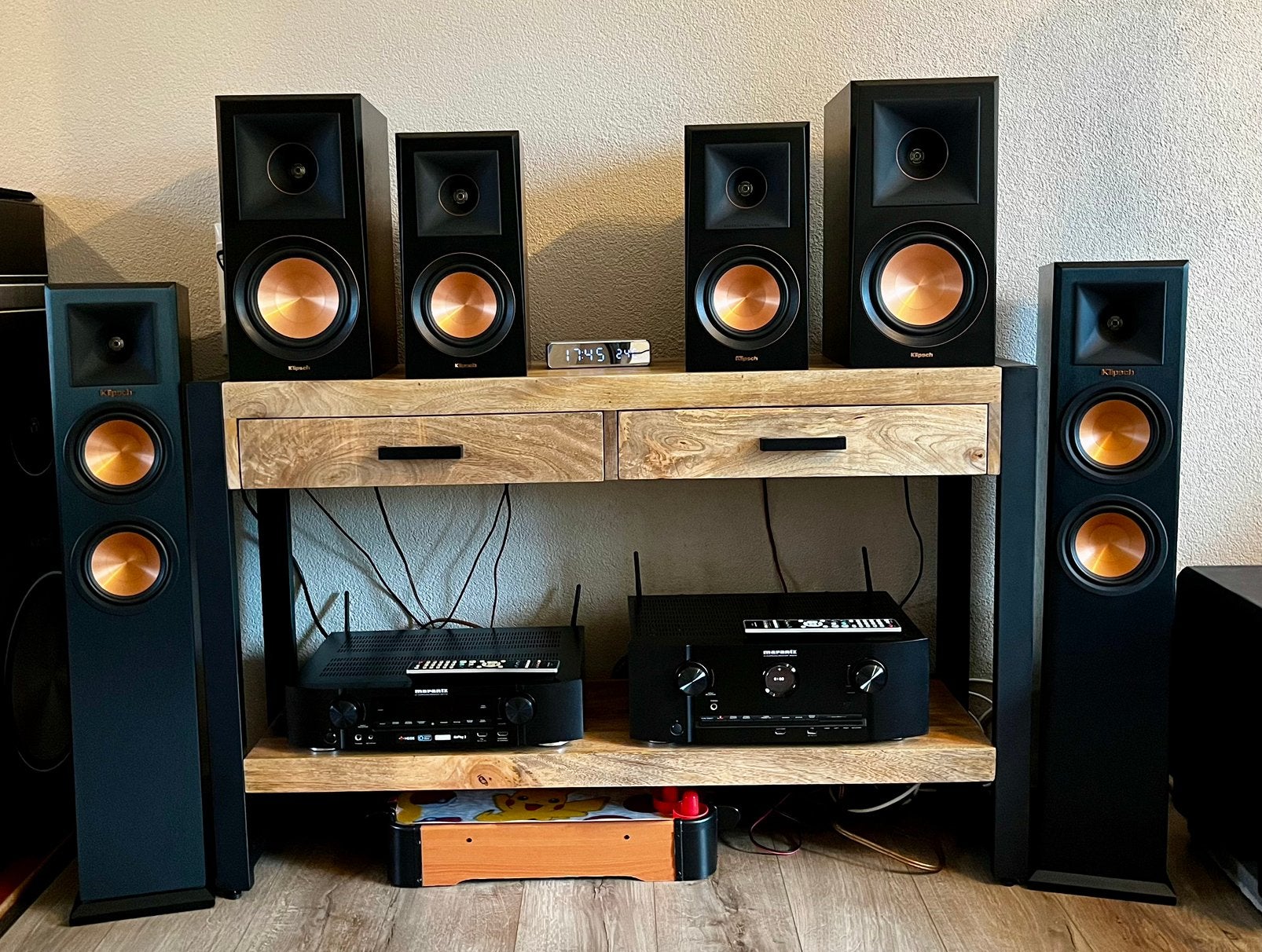 Klipsch Reference Premiere 6.0 Set (RP-250F / 500M / 600M), Audio, Tv en Foto, Luidsprekers, Zo goed als nieuw, Surroundset, Geschikt voor surround/home cinema