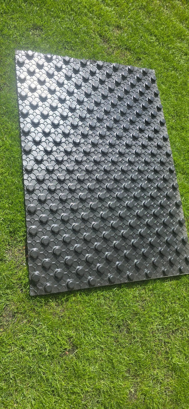 Vloerwarwarmings plaat/noppen met 11mm isolatie (9,5 stuks), Ophalen, Nieuw, 5 tot 10 m², Vloerisolatie