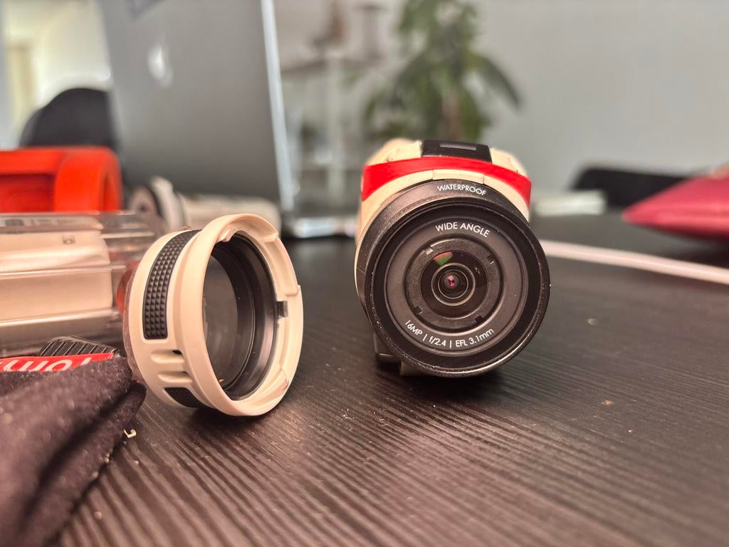 TomTom Bandit actiecamera met accessoires, Ophalen, Gebruikt, Overige merken