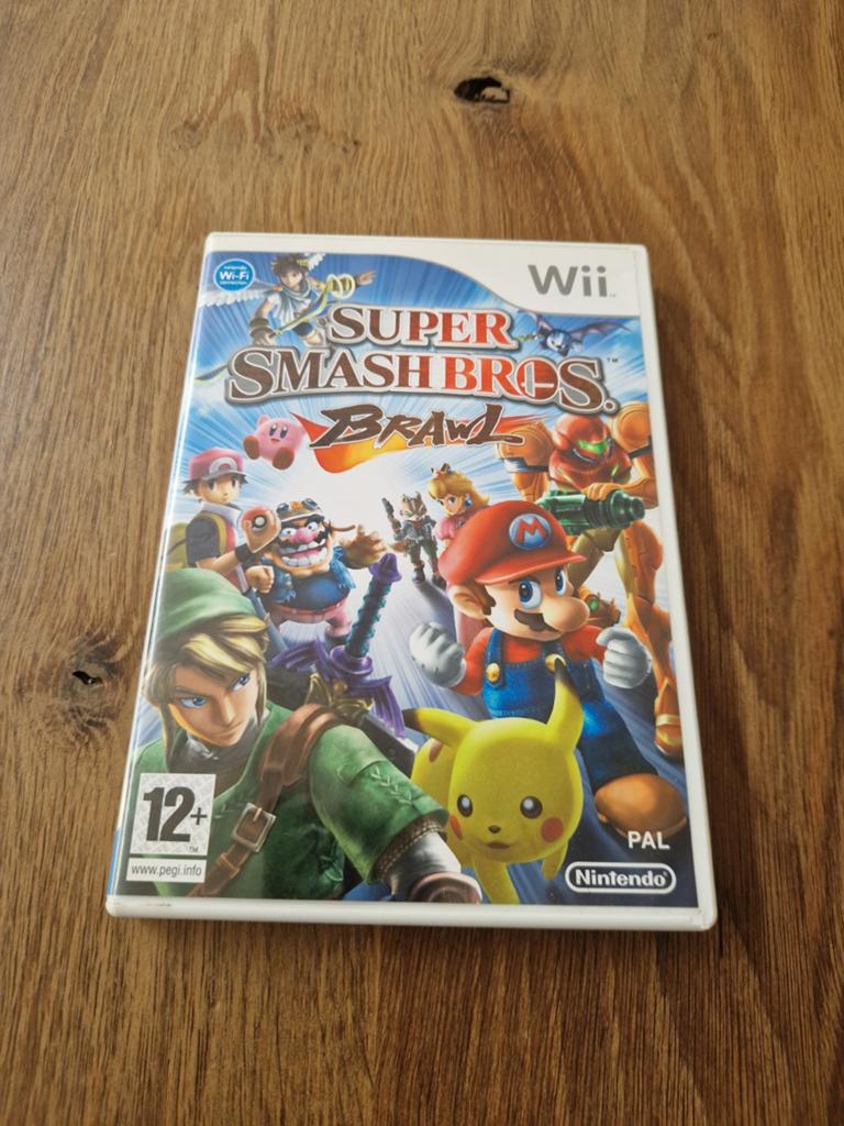Super smashbros brawl wii  krasvrij, Vechten, Verzenden, Zo goed als nieuw, 3 spelers of meer