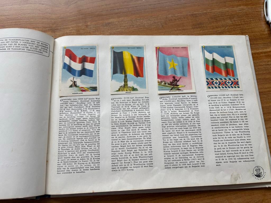 Vlaggen uit alle landen, Ophalen of Verzenden, Plaatjesalbum