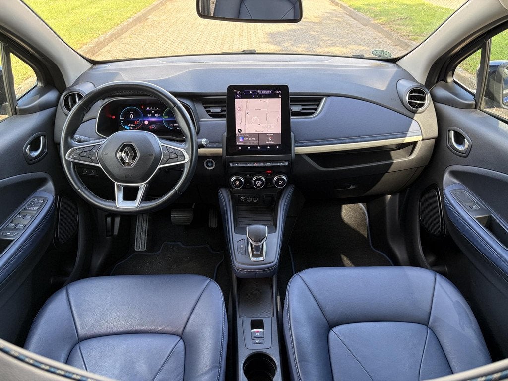 Renault ZOE R135 Serie Limitee Riviera 52 kWh /SOH 95% / KOO, 136 pk, Gebruikt, Blauw, 180 min