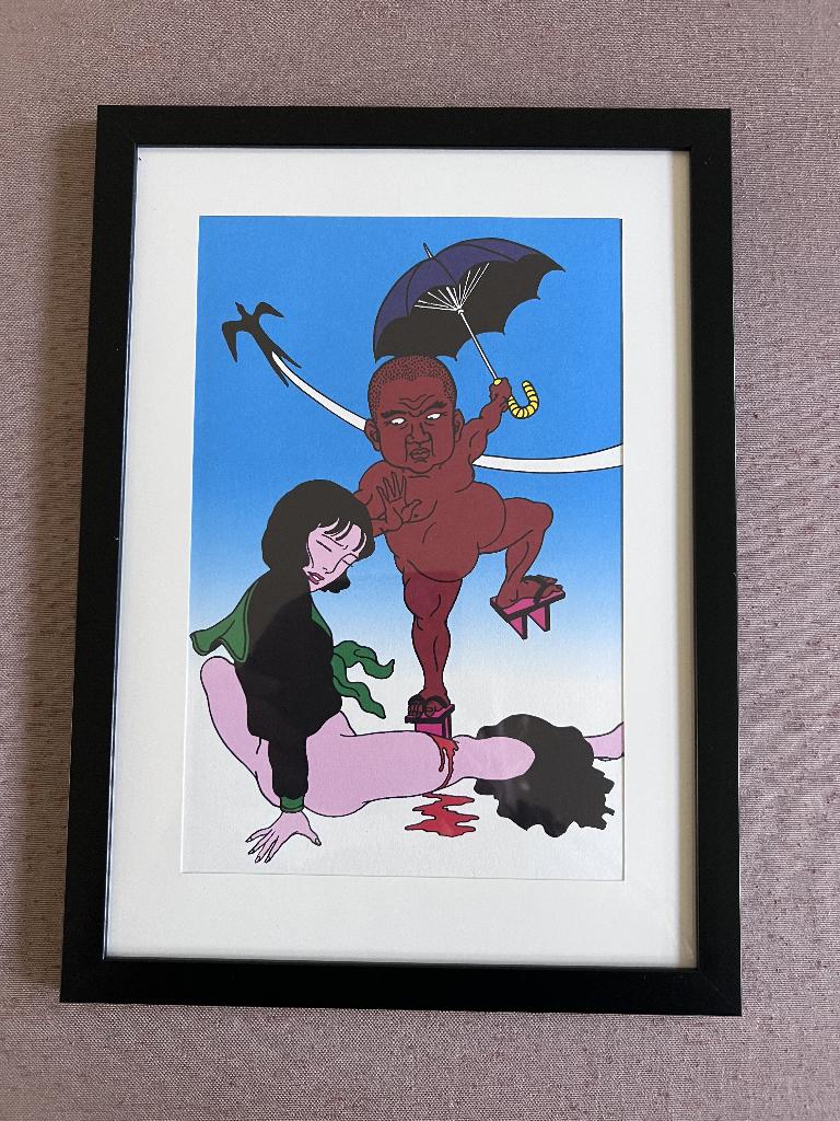 Illustratie van Toshio SAEKI, Boeken, Strips | Comics, Zo goed als nieuw, Eén comic, Japan (Manga), Ophalen of Verzenden