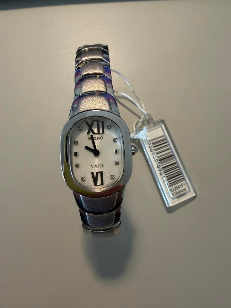 Seiko Dames Horloge Staal met Parelmoer Wijzerplaat, Sieraden, Tassen en Uiterlijk, Horloges | Dames, Seiko, Staal, Polshorloge