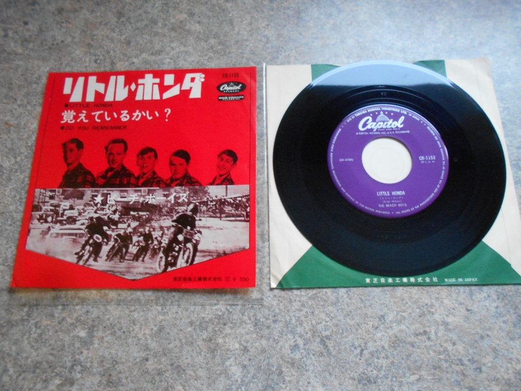 The Beach Boys Single - Little Honda - Japan - 1964, Gebruikt, Verzenden, 7 inch, Poprock