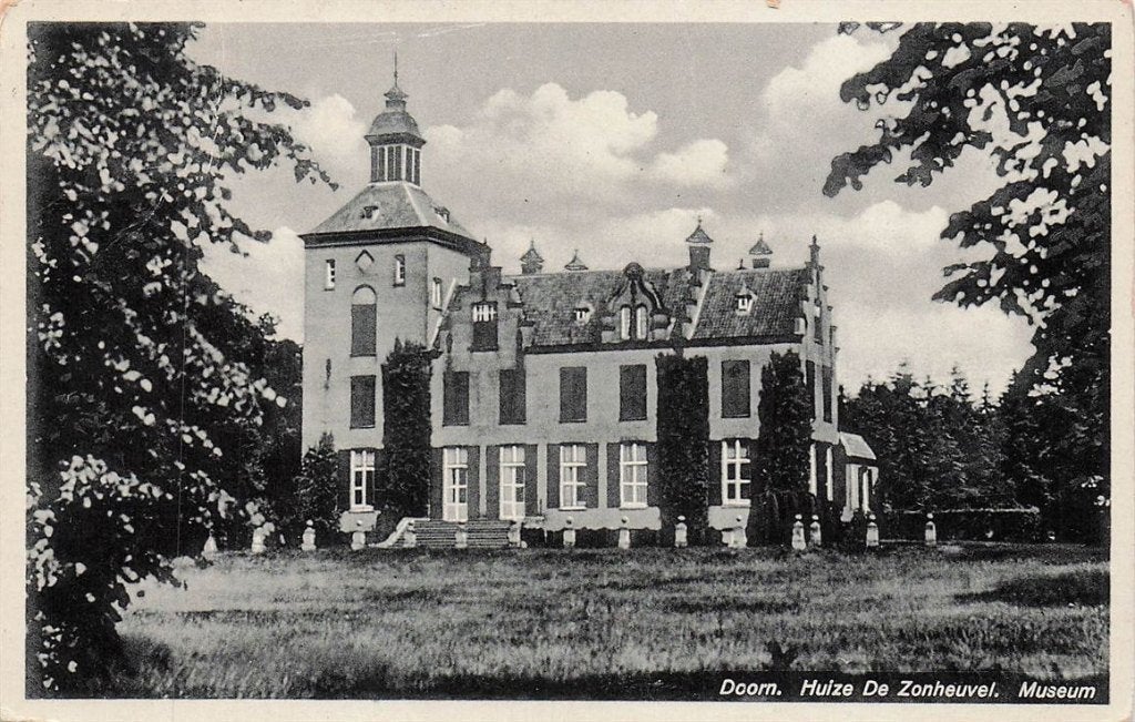 703-438-025 Doorn Huize De Zonheuvel Museum, Verzamelen, Ophalen of Verzenden, Voor 1920, Utrecht
