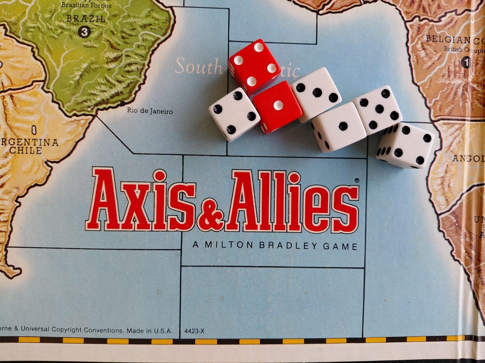 Axis & Allies Bordspel - Strategisch WOII Spel, Hobby en Vrije tijd, Drie of vier spelers, Ophalen of Verzenden, Gebruikt, MB Gamemaster Series