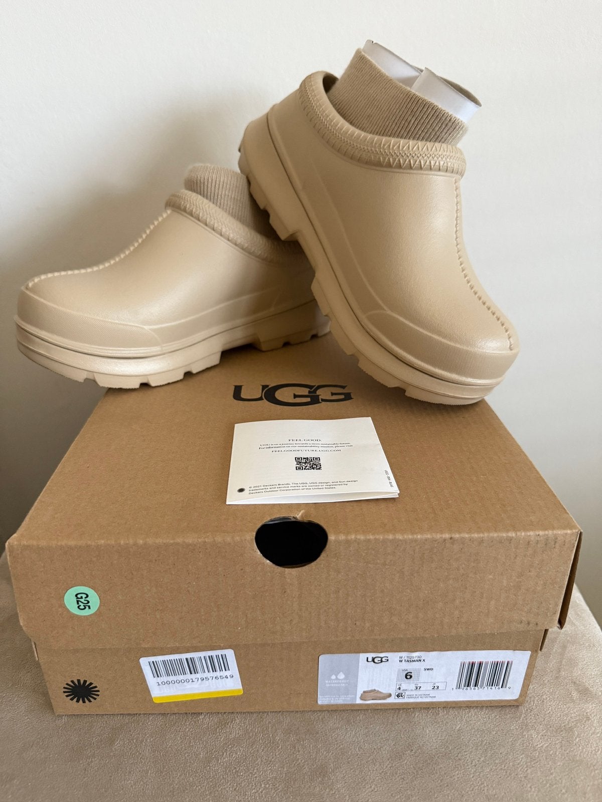 Splinternieuwe UGG Tasman X maat 37, Kleding | Dames, Schoenen, Ophalen, Beige, Lage of Enkellaarzen, Nieuw