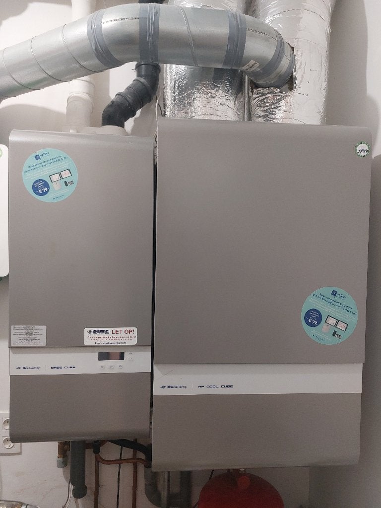 Hybride warmtepomp / CV installatie Itho Daalderop, Ophalen, Gebruikt, Overige typen, 60 tot 150 cm
