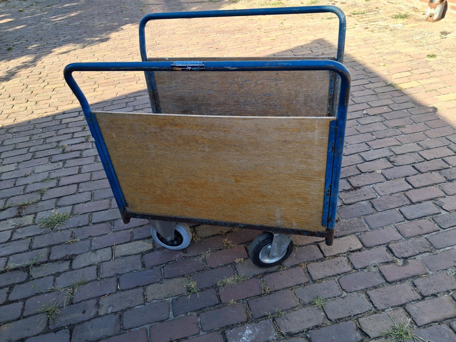 plateauwagen, trolley,  transport kar pakketkar, Tuin en Terras, Ophalen