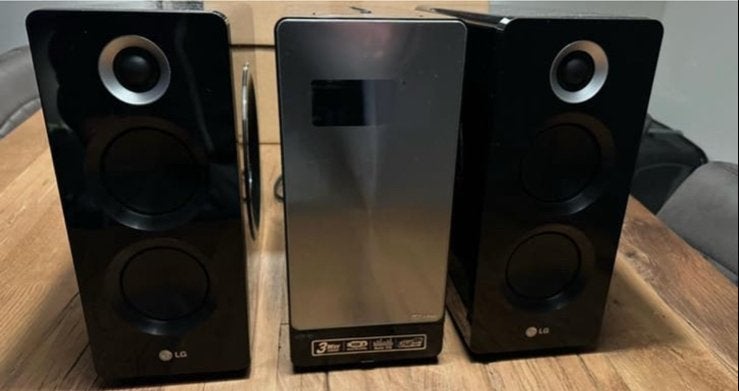 LG  FA166 Micro Hi-Fi Systeem 160W, Gebruikt, Tuner of Radio, Microset, Ophalen