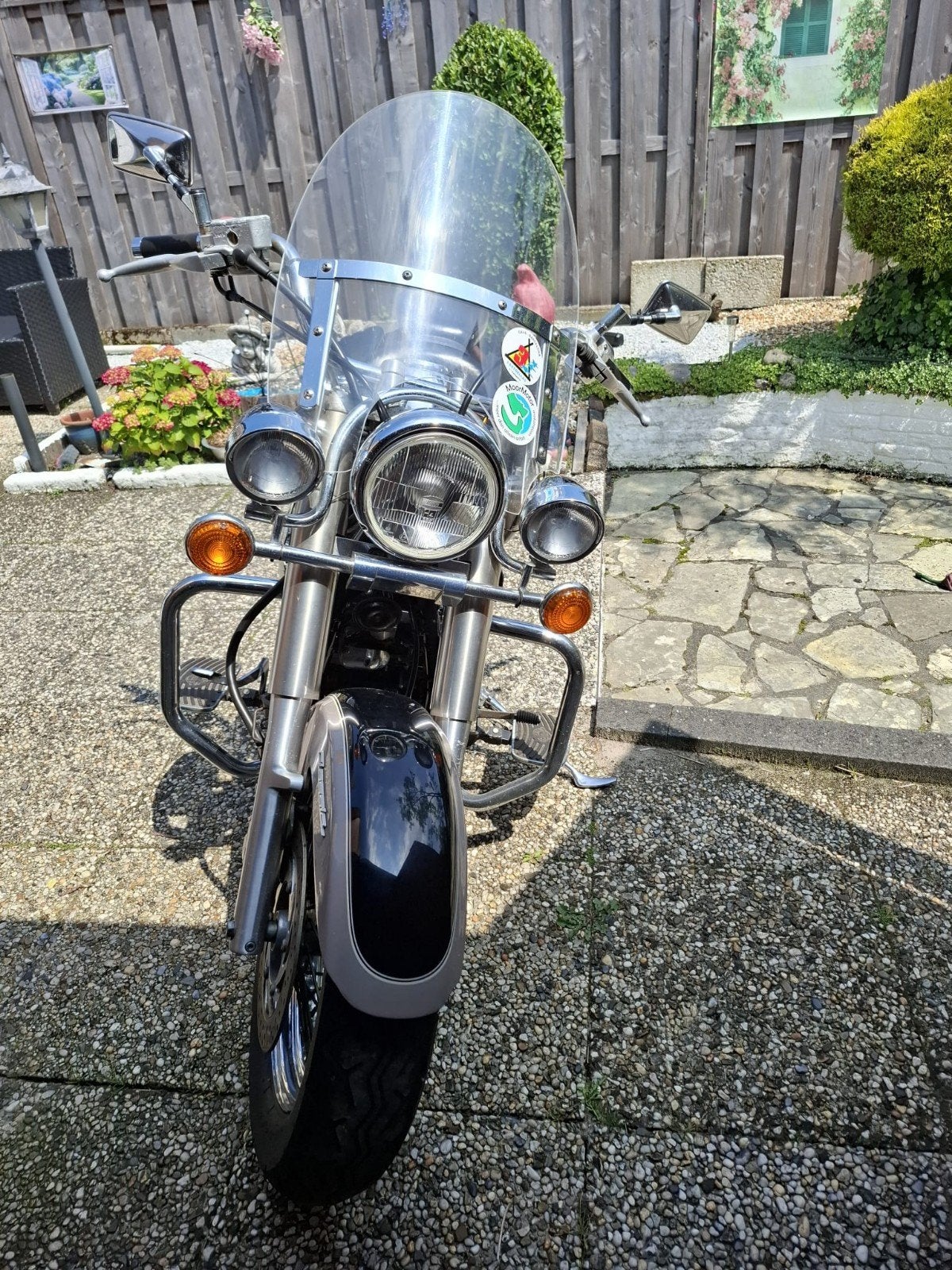 Yamaha dragstar 650, Motoren, 2 cilinders, Occasion, Chopper, Particulier