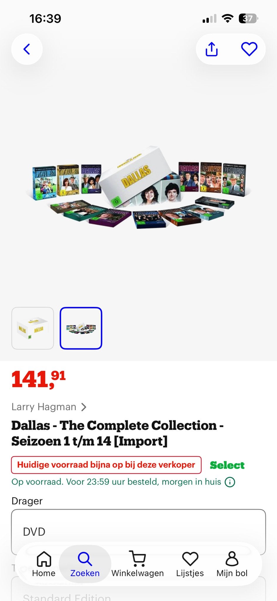 Dallas - The Complete Collection - Seizoen 1 t/m 14 [Import], Import, Engels, Drama, Engels