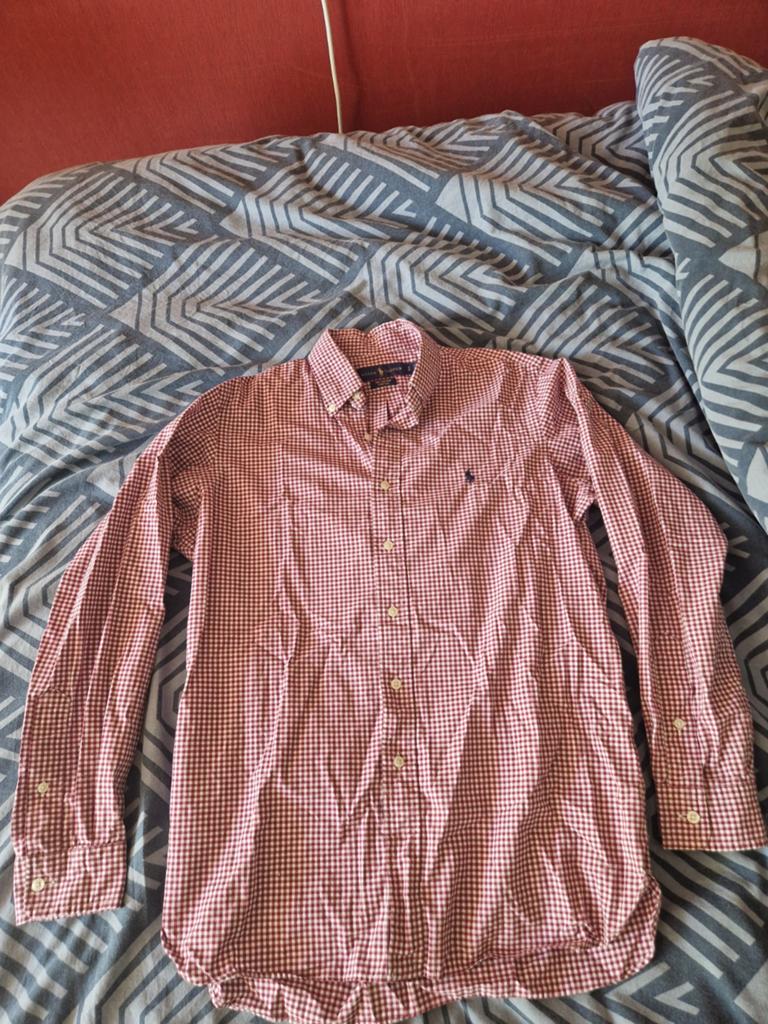 Ralph Lauren overhemd S, Kleding | Heren, Overhemden, Halswijdte 38 (S) of kleiner, Ralph Lauren, Ophalen of Verzenden, Gedragen