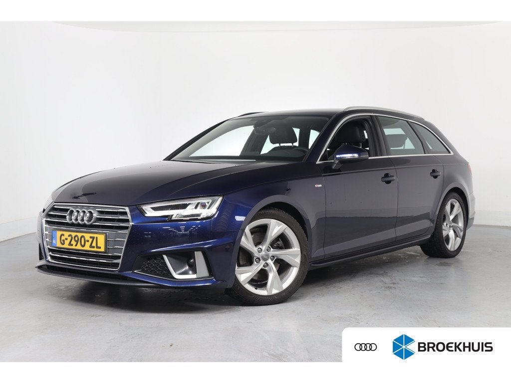 Audi A4 Avant 40 TFSI 190PK SPORT S-LINE, Auto's, Audi, 12 maanden, Gebruikt, Blauw, A4
