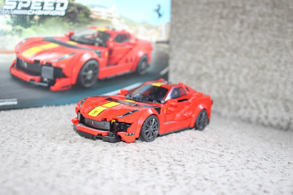 lego speed champions farrari 76914, Kinderen en Baby's, Speelgoed | Duplo en Lego, Lego, Zo goed als nieuw, Complete set, Compleet