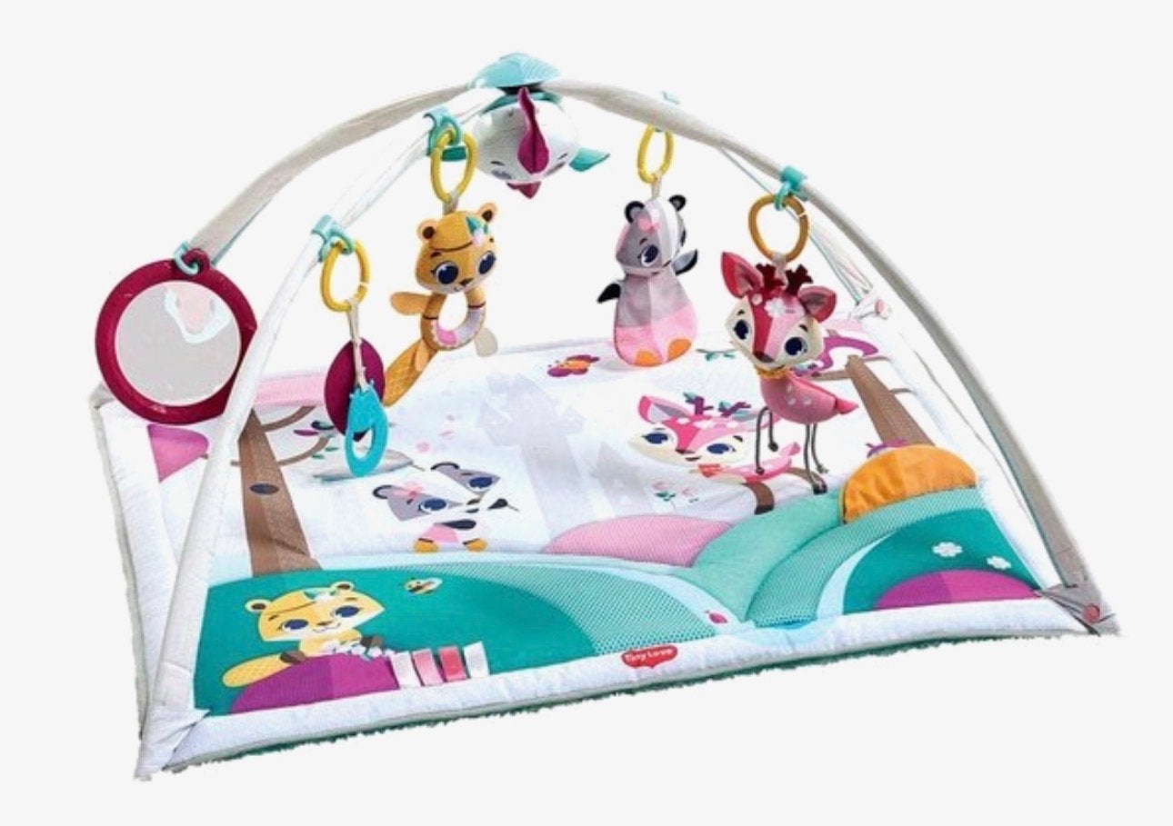 Tiny Love Gymini Deluxe Speelkleed met accessoires, Ophalen, Zo goed als nieuw, Babygym, Met geluid