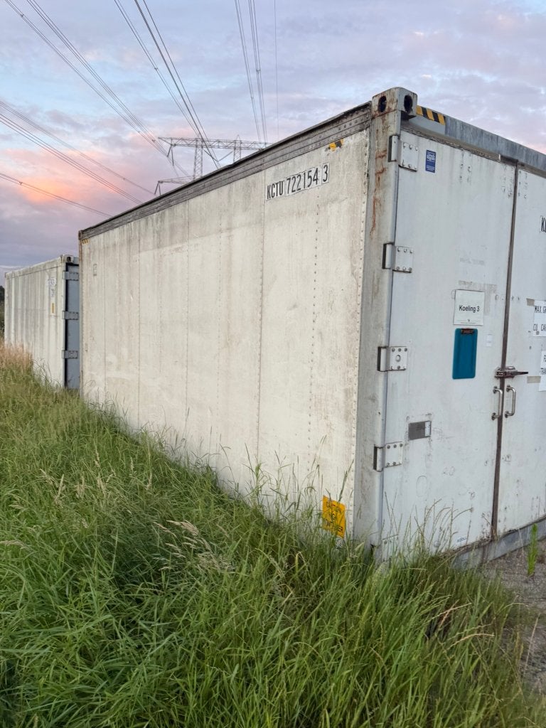 geïsoleerde container, Ophalen of Verzenden