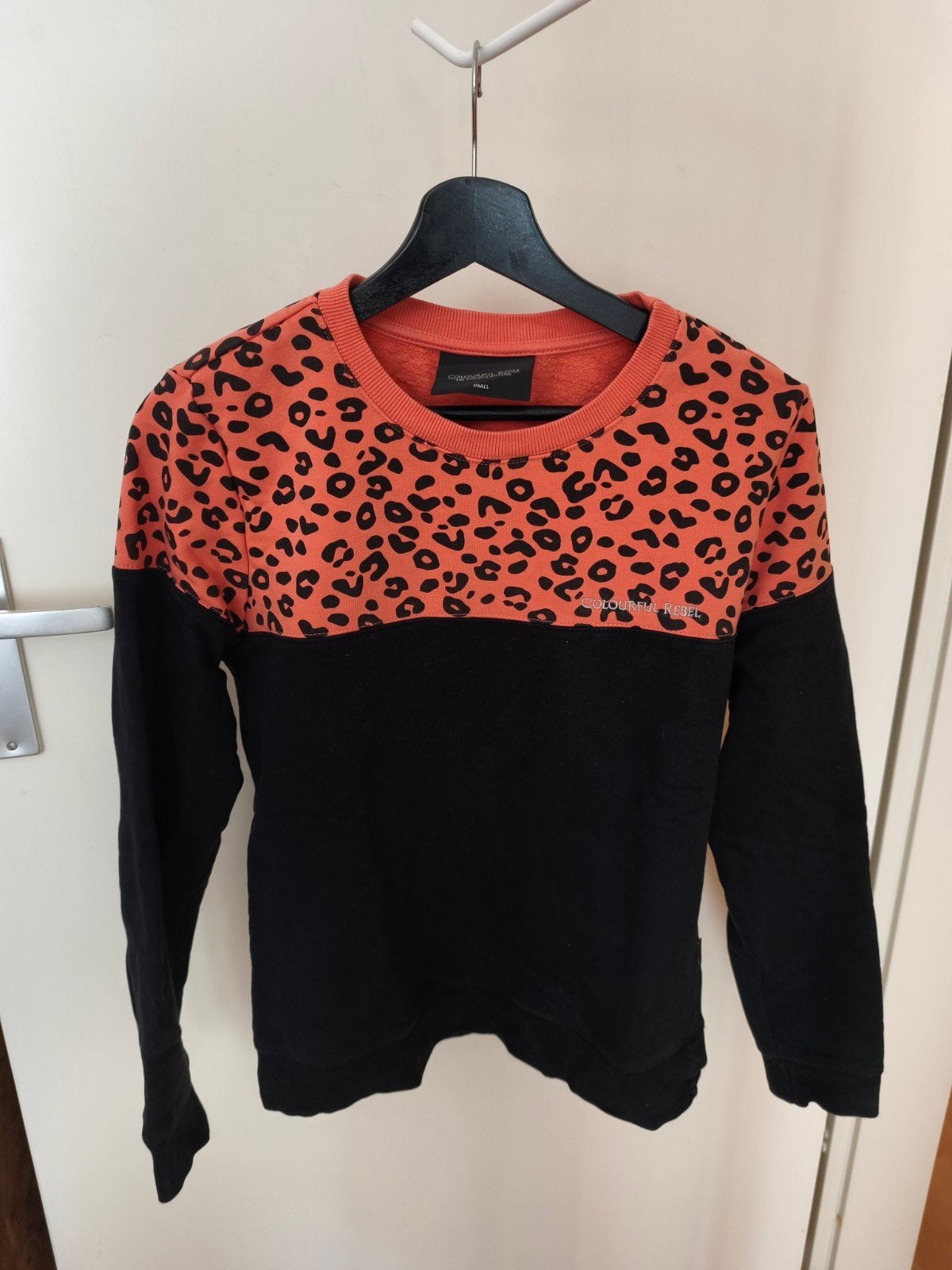 Colourful Rebel sweater met luipaardprint - Maat S, Ophalen of Verzenden