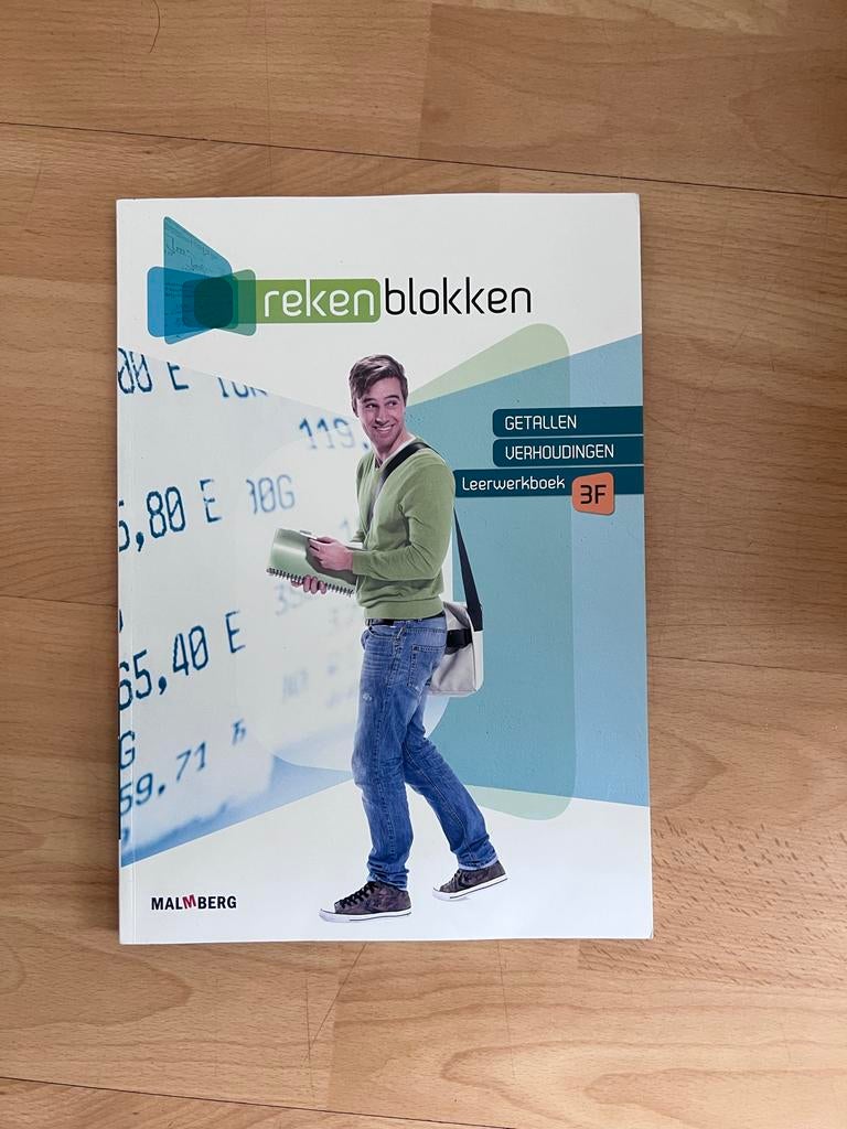 Rekenblokken Getallen Verhoudingen Leerwerkboek 3F, Ophalen, Beta, Zo goed als nieuw, MBO
