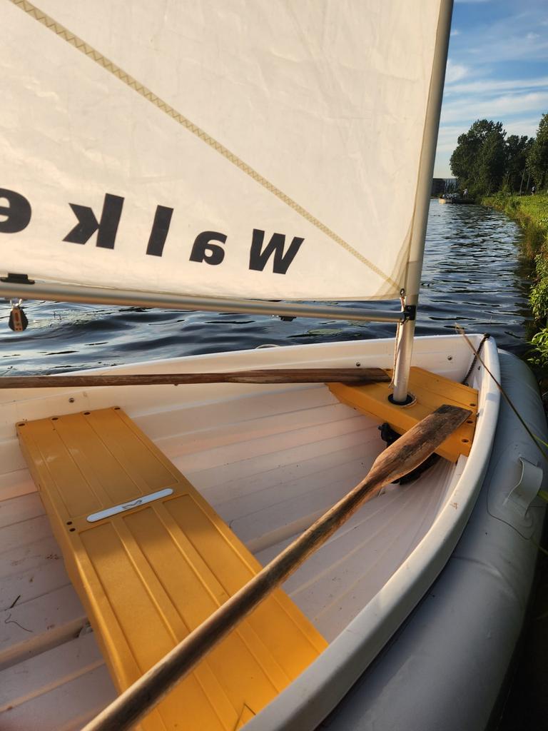 Walker Bay 8 met opblaasbare drijfrand (RID) & zeilkit, Watersport en Boten, Gebruikt, Minder dan 15 m², Overige typen, Ophalen