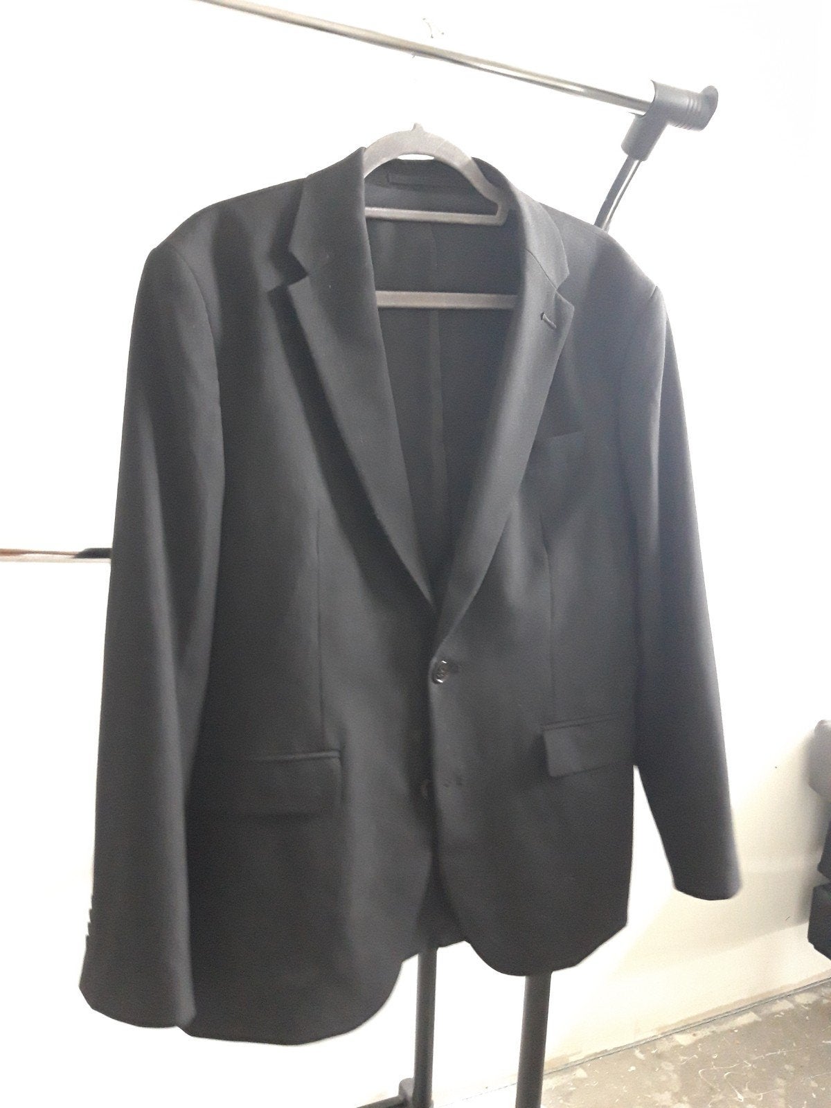 C&A Zwart Heren Pak - Maat 46 (S) met Stropdas en Vlinderdas, Kleding | Heren, Kostuums en Colberts, Zwart, Zo goed als nieuw