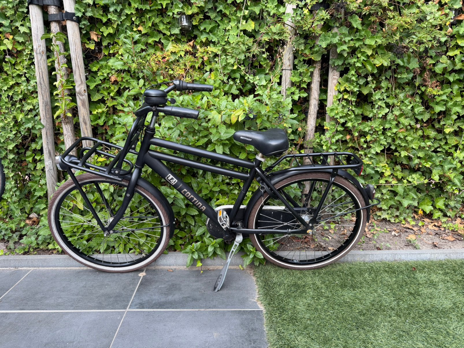 Cortina U4 jongensfiets transportfiets 24 inch 3 versn, Fietsen en Brommers, Ophalen, Terugtraprem, Versnellingen, Gebruikt