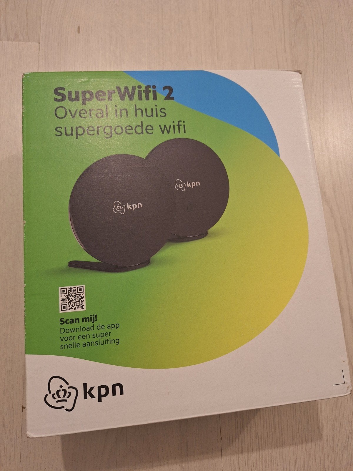 KPN SuperWiFi Duo set - NIEUW, Ophalen of Verzenden, Nieuw, KPN