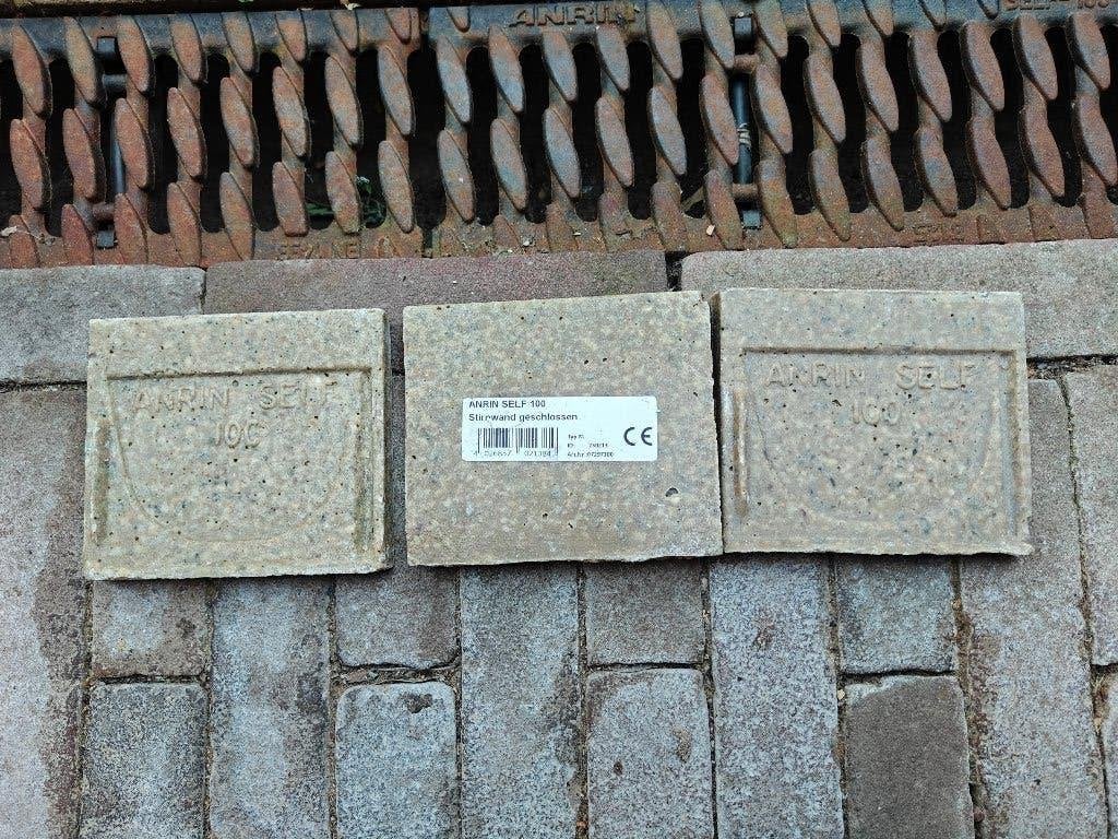 ANRIN SELF‑100 eindstukken lijngoot, Doe-het-zelf en Verbouw, Buizen en Afvoer, Nieuw, Afvoer, Overige materialen, Minder dan 2 meter