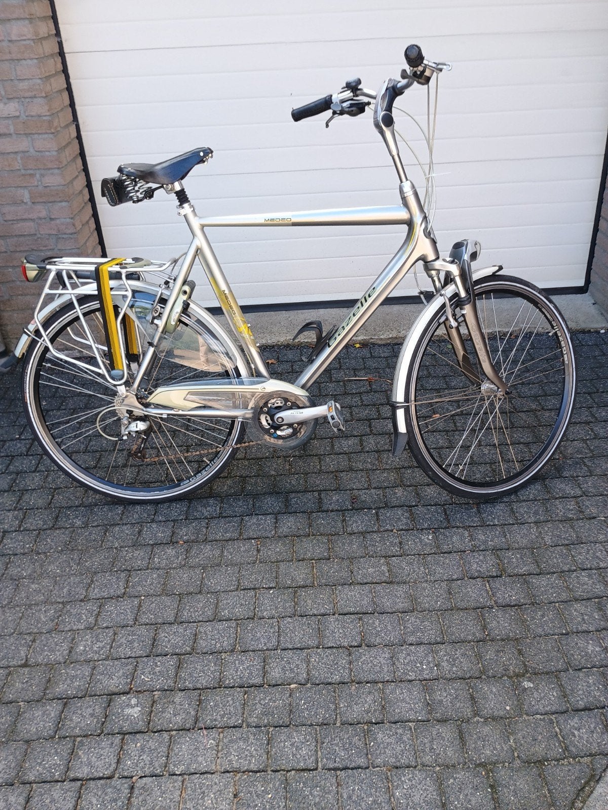 Gazelle herenfiets 28 inch, frame 65 cm, Velgrem, Versnellingen, Ophalen of Verzenden, Zo goed als nieuw
