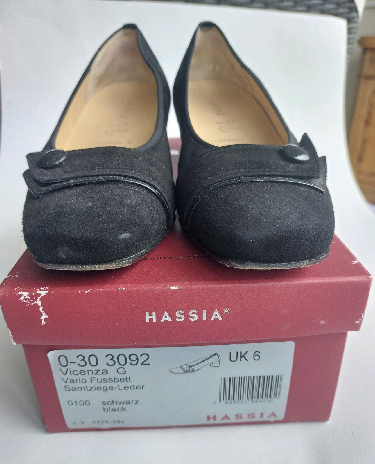 Zeer mooie pumps van Hassia maat 39, Hassia, Pumps, Zwart, Ophalen of Verzenden
