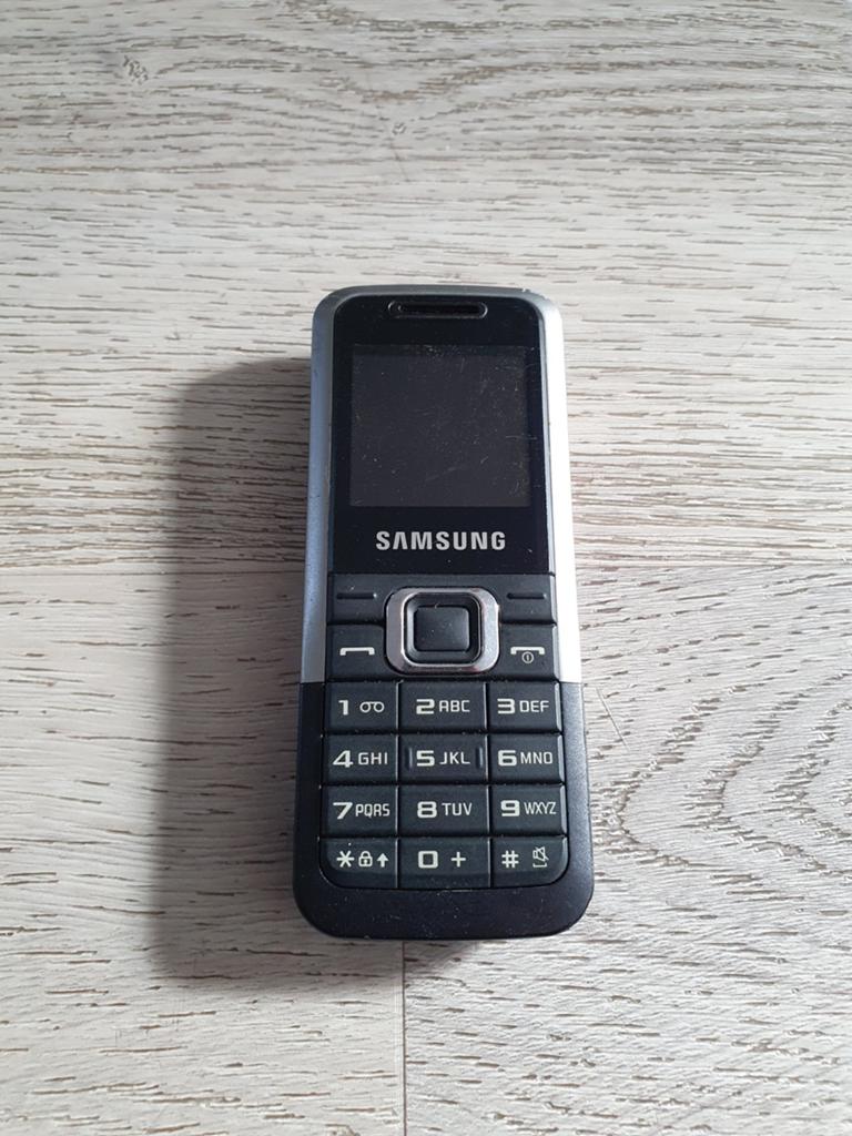 Zeldzame Samsung E1120 in goede staat, Telecommunicatie, Ophalen of Verzenden, Zwart, Overige systemen