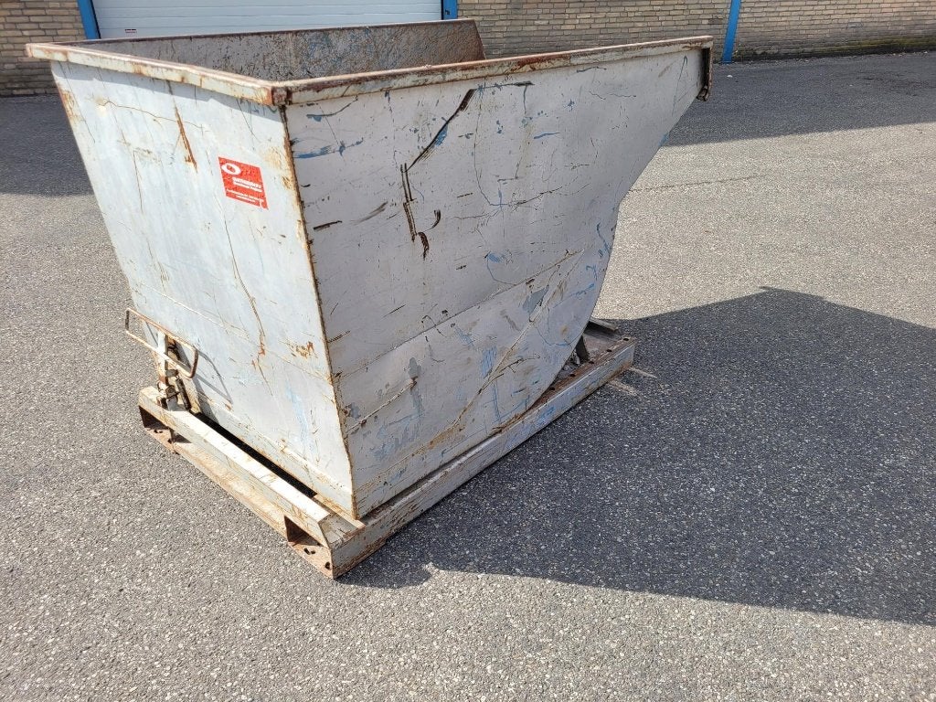Kiepbak / kantelcontainer 1000 ltr, Doe-het-zelf en Verbouw, Ophalen, Gebruikt