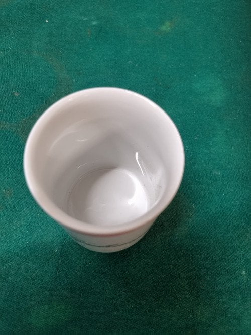 lepelvaasje vintage porselein, Ophalen of Verzenden