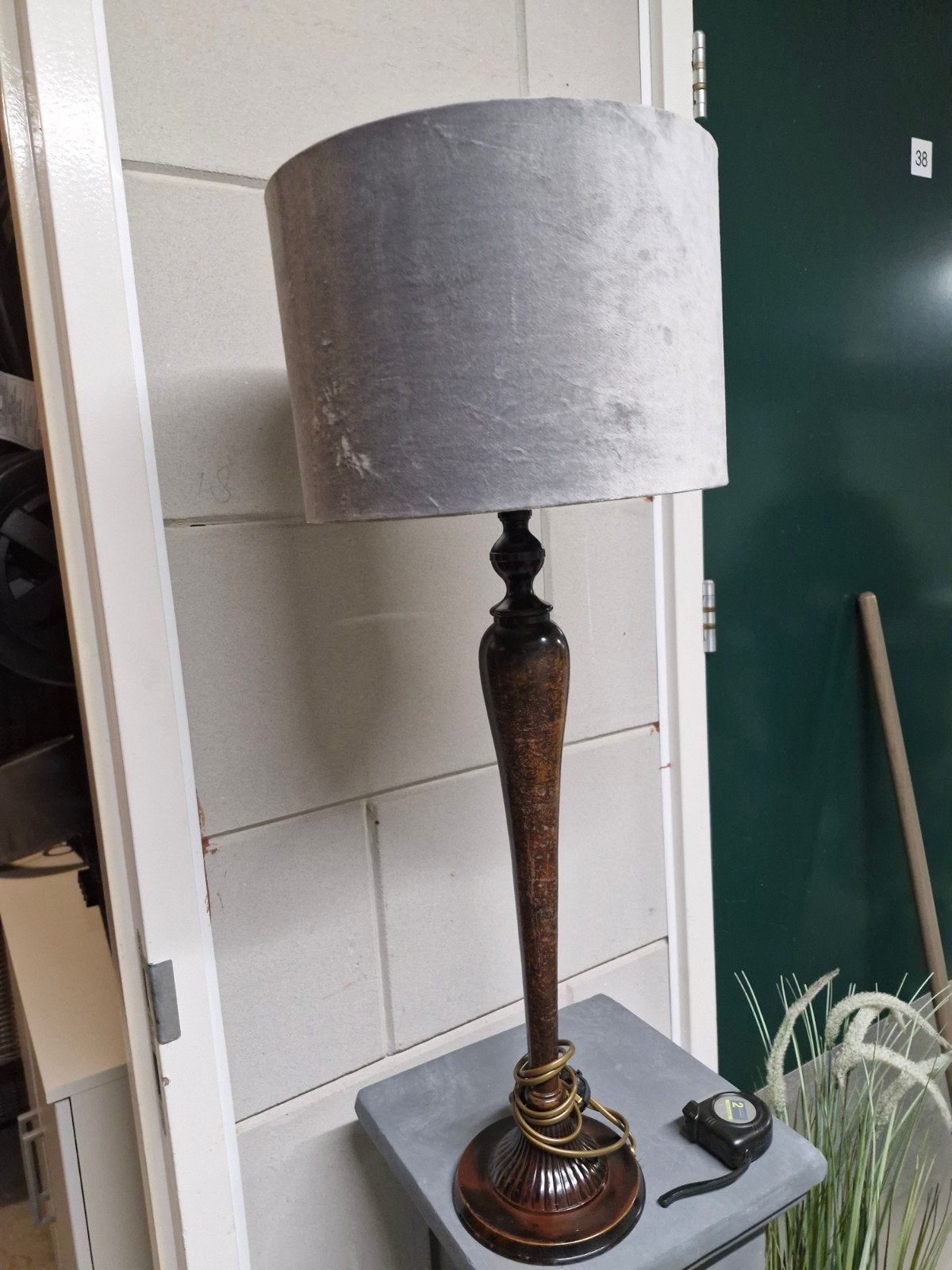Grote schemerlamp, Ophalen of Verzenden, Zo goed als nieuw, Minder dan 100 cm
