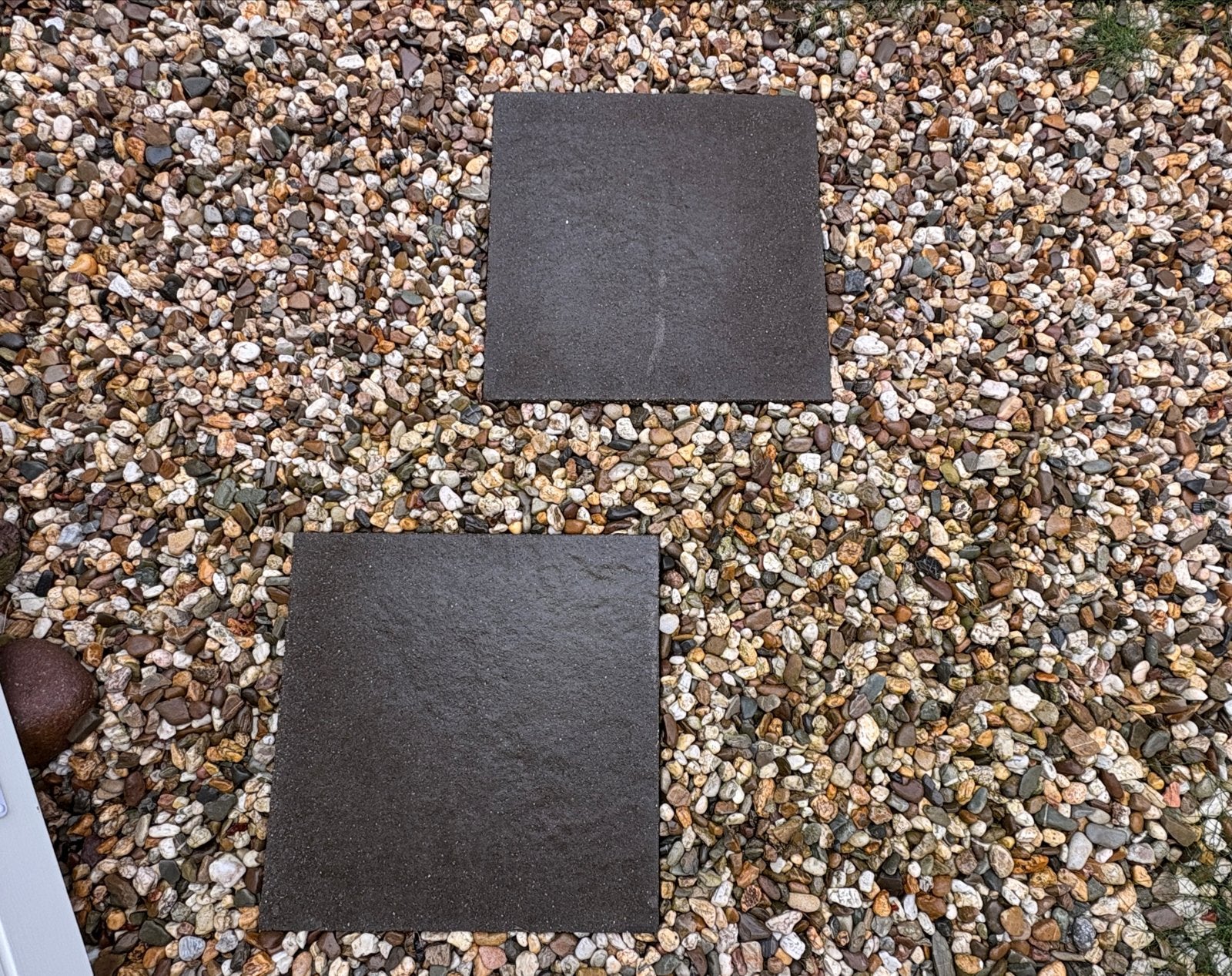 42 antraciet terrastegels 60x60 (6cm dik), Ophalen, Gebruikt, 10 m² of meer, Beton