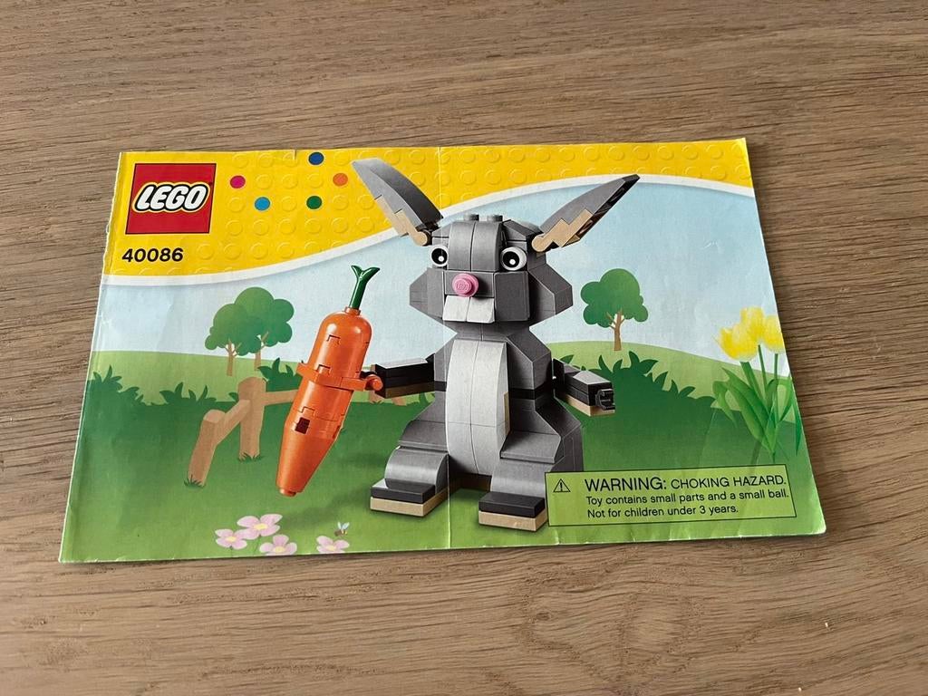 Lego 40086 - Konijn - Limited edition, Lego, Ophalen of Verzenden, Zo goed als nieuw, Compleet